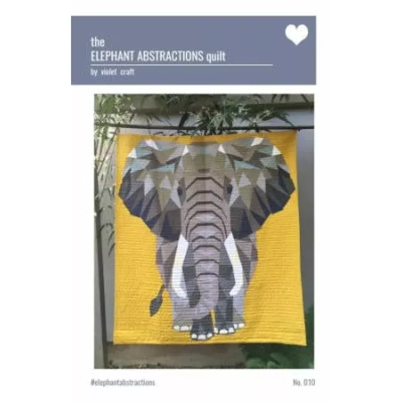 The Elephant Abstractions Quilt vc010