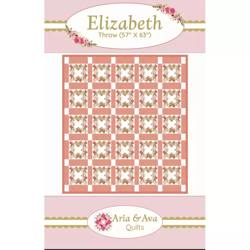 Elizabeth Quilt Pattern by Aria & Ava (Downloadable Pattern)