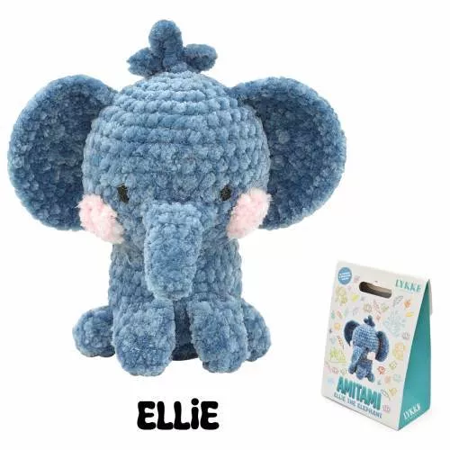 Ellie the Elephant Crochet Kit