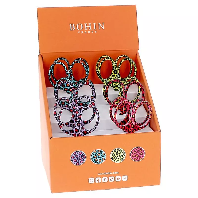 Embroidery Scissors/Pop Leopard Assorted