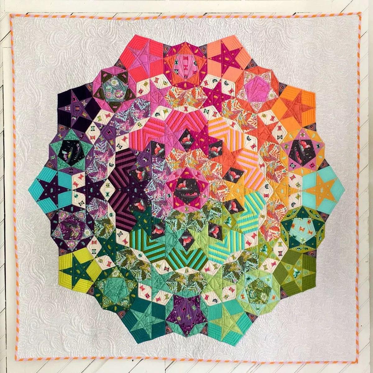 English Paper Piece Pack for Tula Nova Complete Set Pattern Included