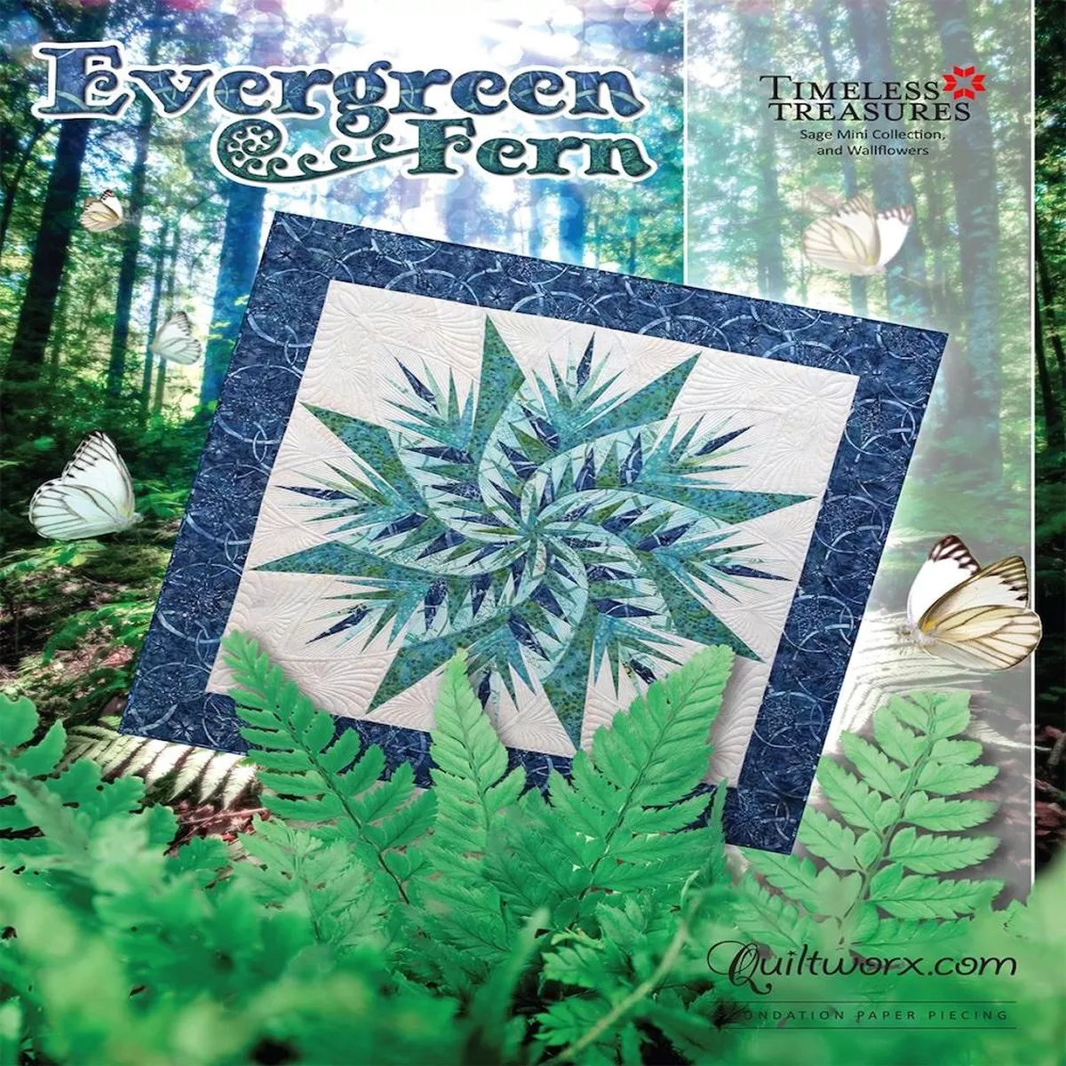 Evergreen Fern Pattern