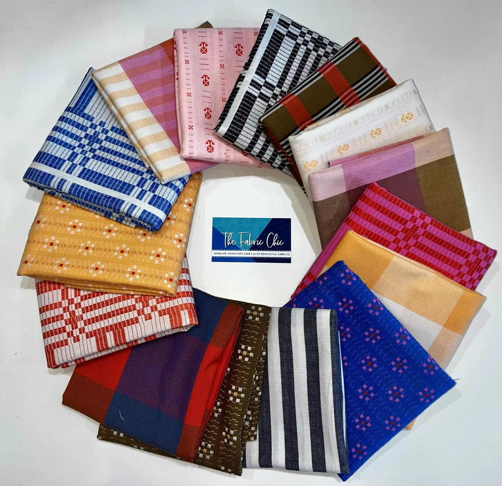 Fableism Swedish Holiday Wovens 15 Half Yard bundle
