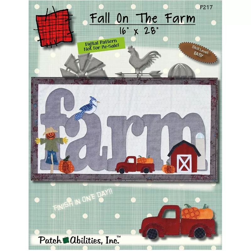 Fall On The Farm Downloadable Pattern