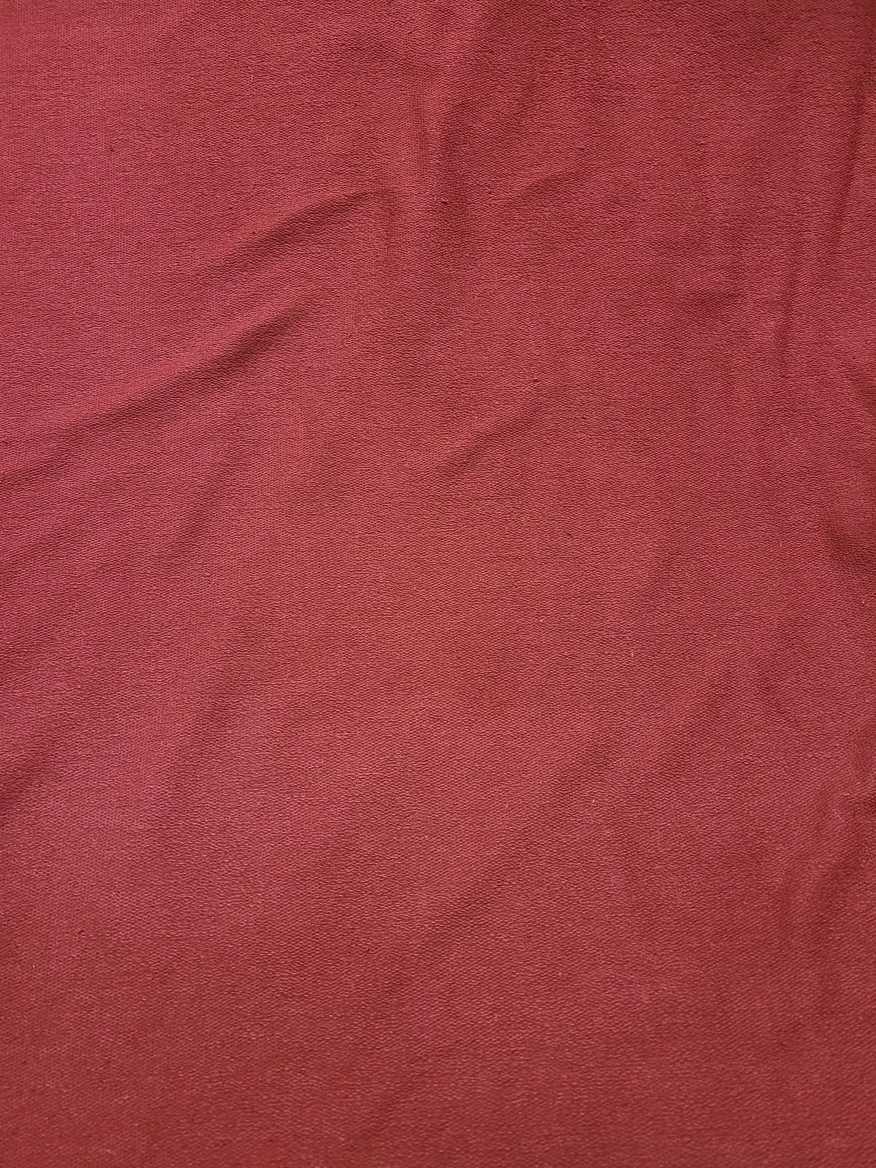 FC1387 Solid - French Terry - Dark Red