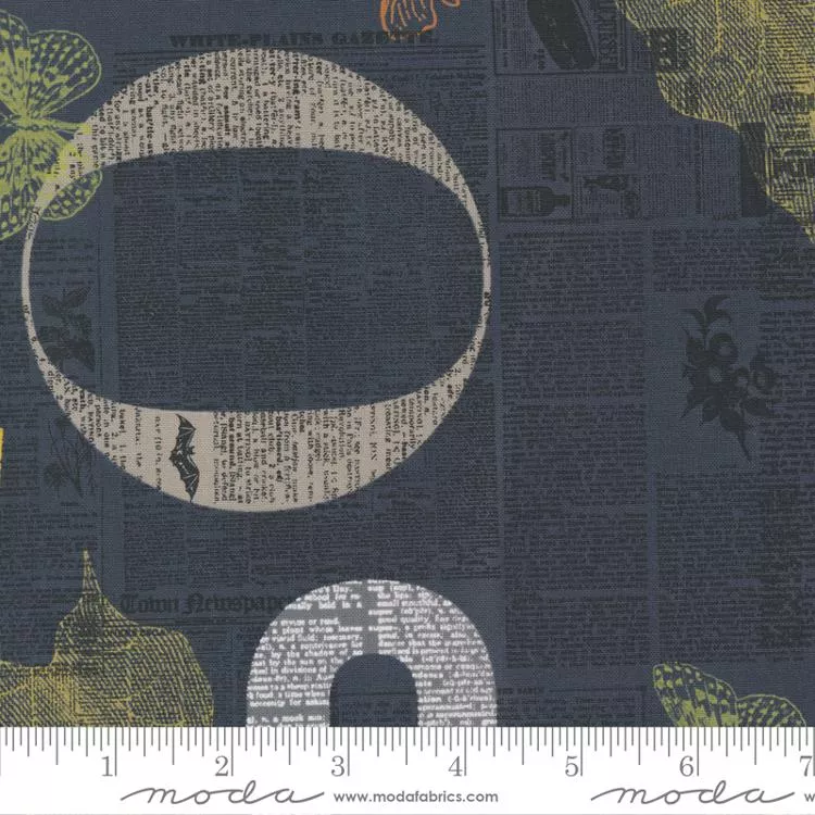 Filigree - Black Newsprint