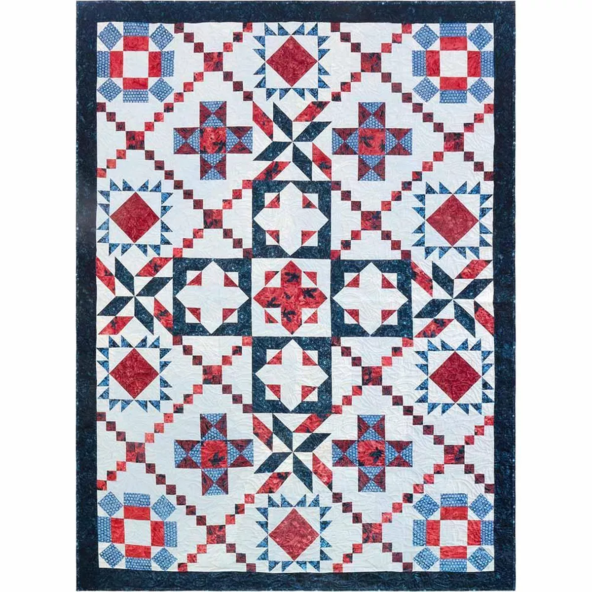 Fireworks Block Of The Month Quilt Pattern