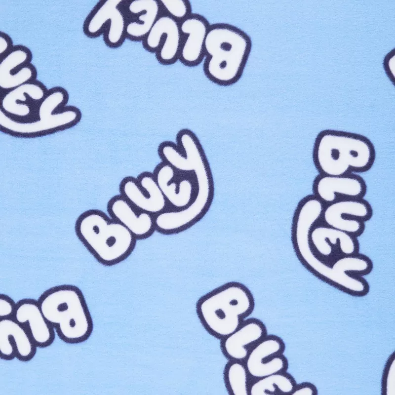 Fleece Prints – Bluey Name Multi Yardage