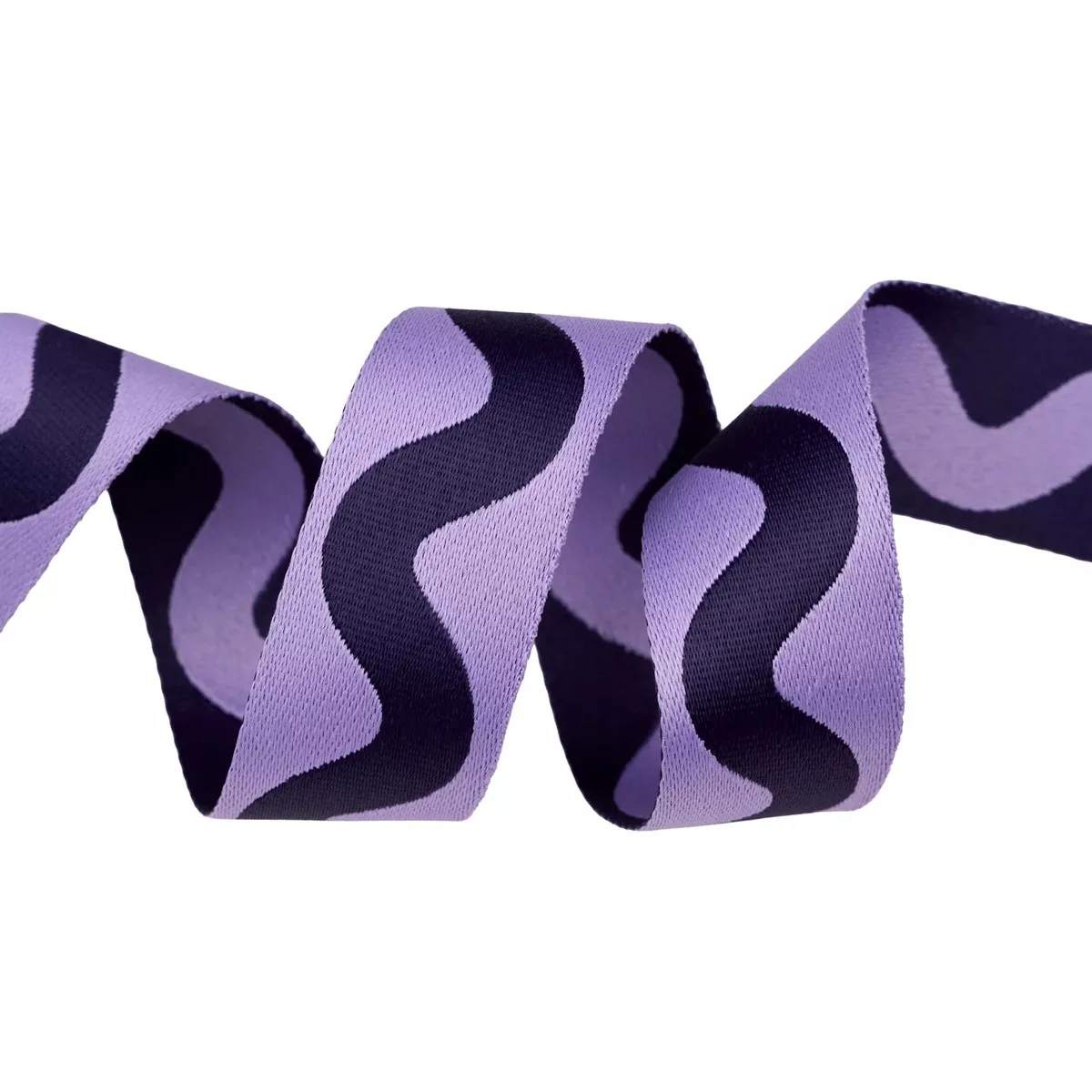 Floral Reef Webbing – Big Squiggle – Ultraviolet