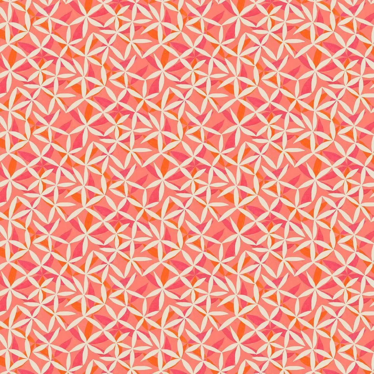 Flourish & Bloom – Star Flower Dance – Coral