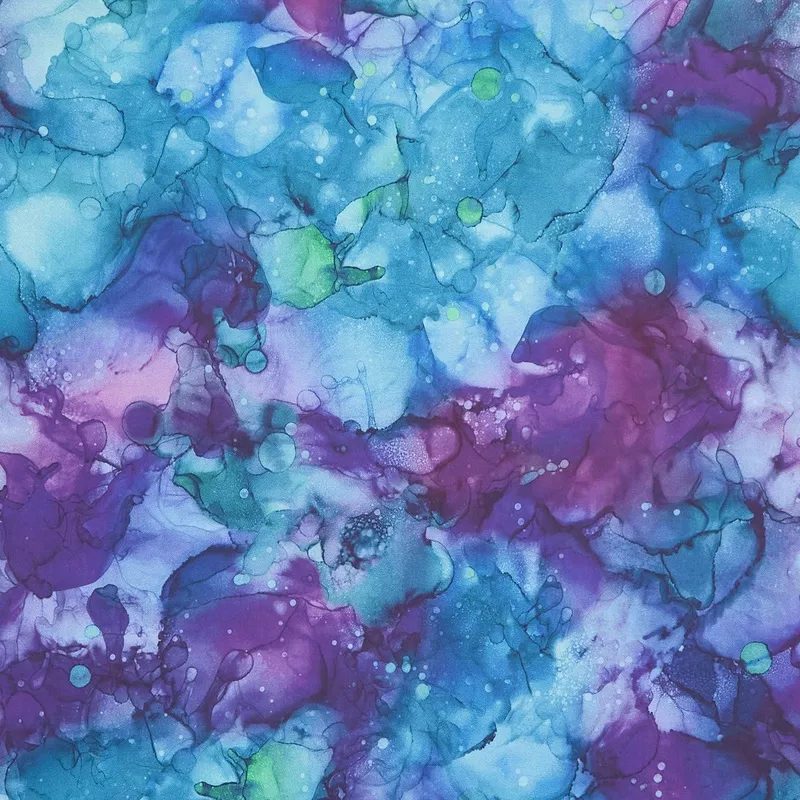 Fluidity – Night Shade Digitally Printed Yardage