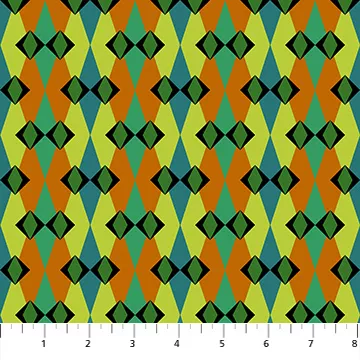 Fractal - Leaf - Jumpstart - Anna Maria Textiles