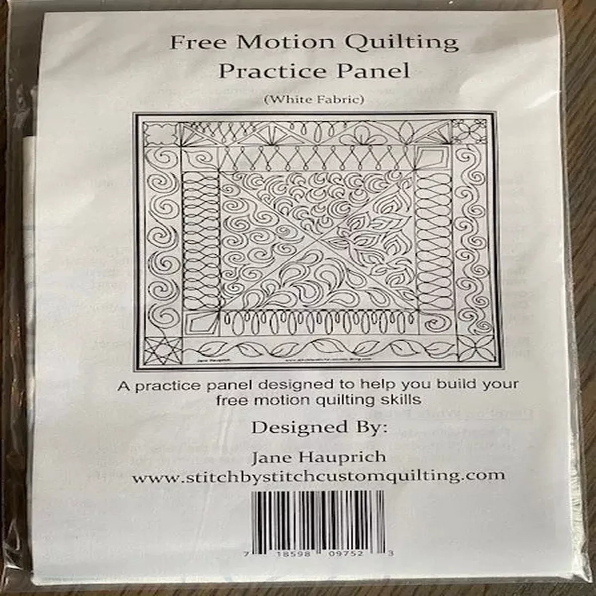 Free Motion Quilting Practice Panel I
