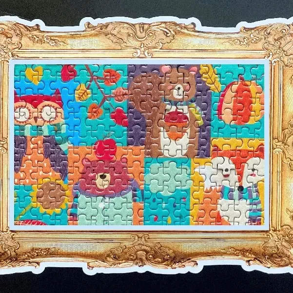 Fridge Frame (Magnetic 4x6") Micro Puzzles
