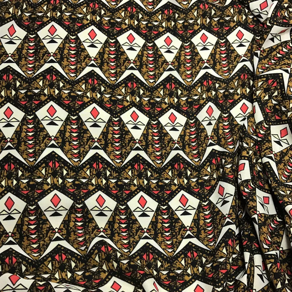 Geometric Kites – Polyester Georgette Fabric