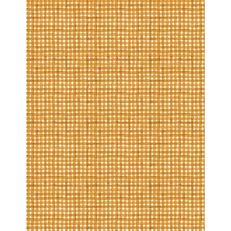 Glorious Fall: Orange Gingham