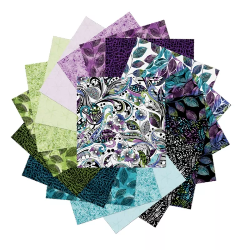 Go With the Flow 10×10 Squares