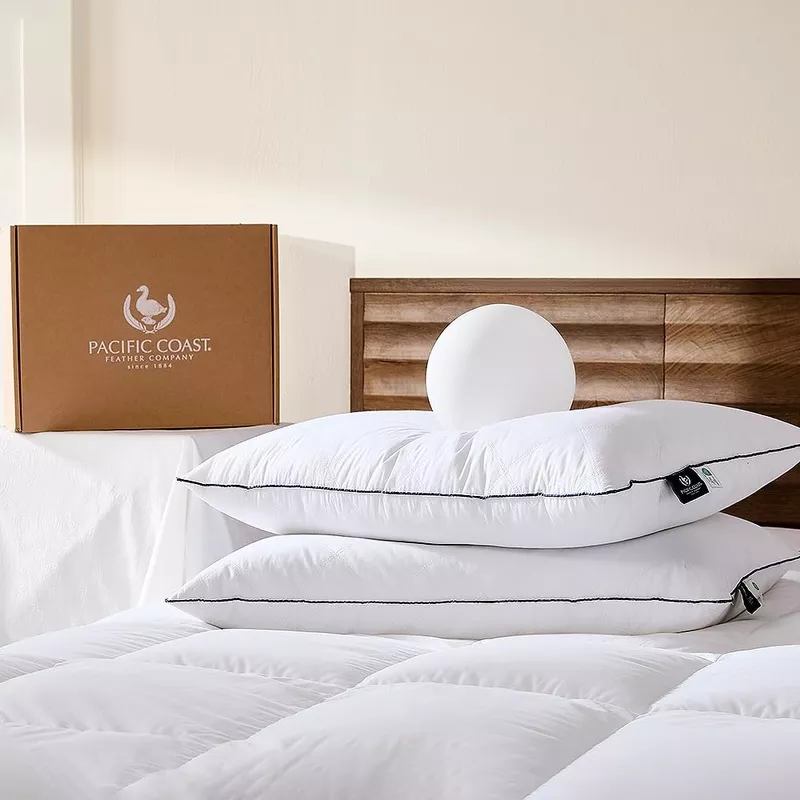 Goose Feather & Down Bed Pillows