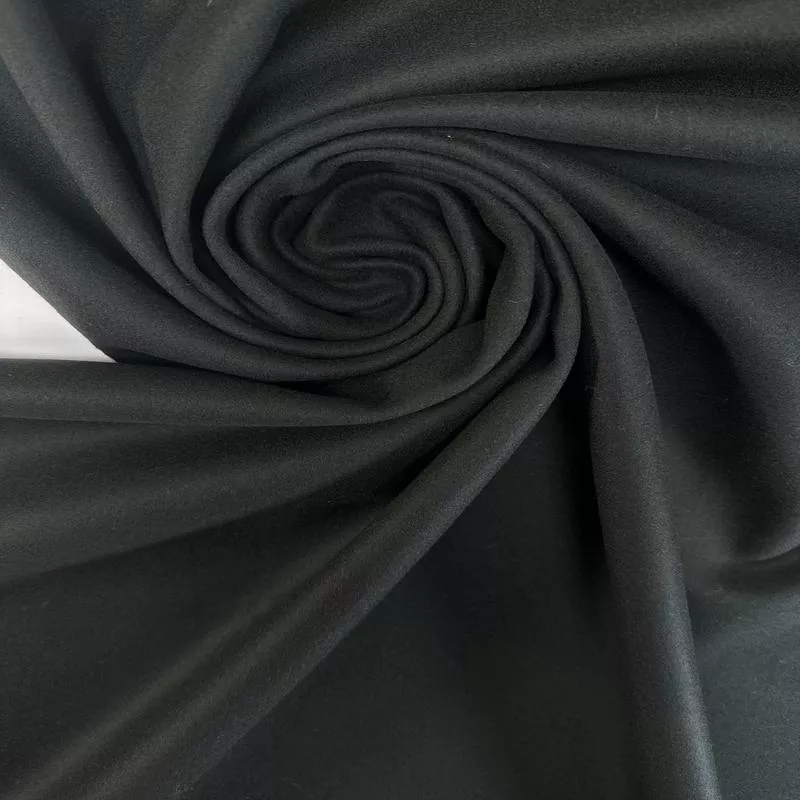 Gray Virgin Wool Cashmere Tweed