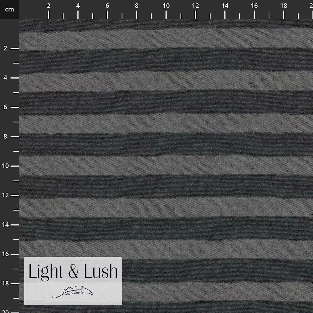 Grey - Knit - Light & Lush - Stof
