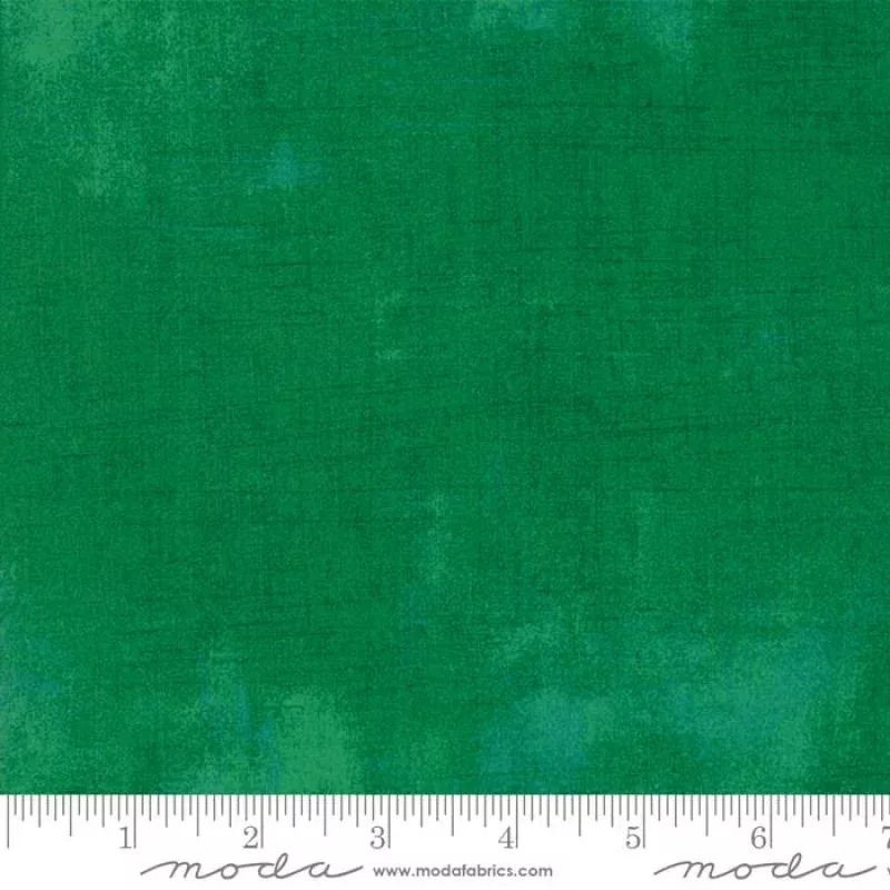 Grunge Basics Leprechaun Green BasicGrey Moda Cotton Fabric MD 30150-390