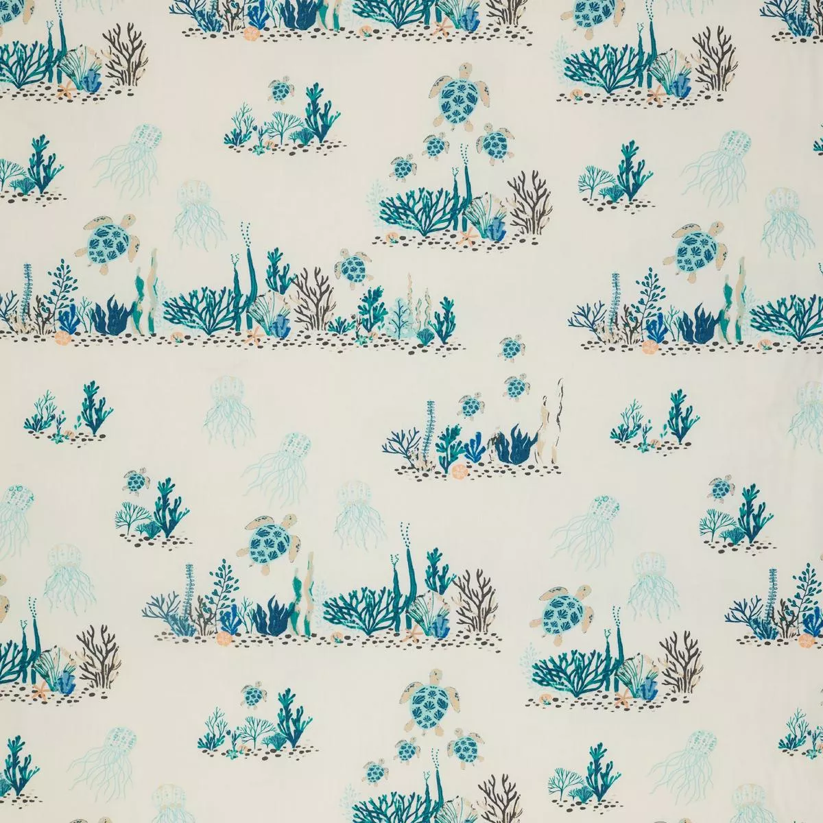 Gulf Breeze Fabric Collection – Turtle Bay