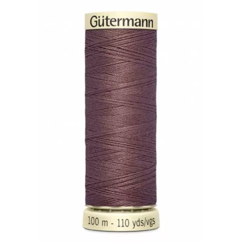 Gutermann – Polyester All Purpose Thread – 100m/110yds – #356 – Deep Mauve