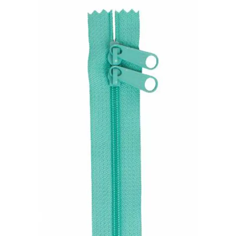 Handbag Zipper 40in Turquoise