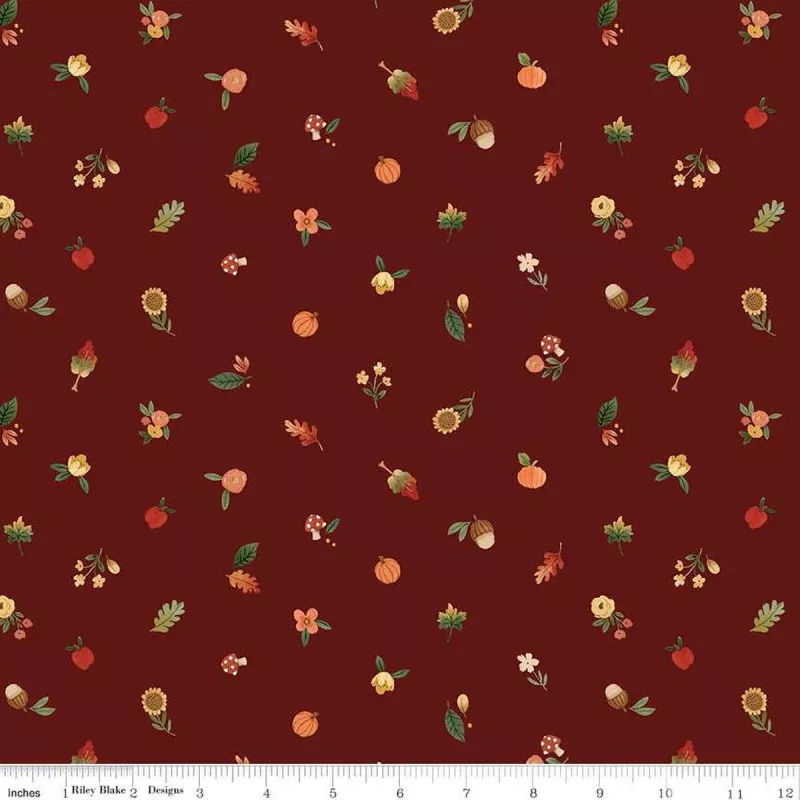 Happy Fall Days Collection Fall Things Cotton Fabric C16345