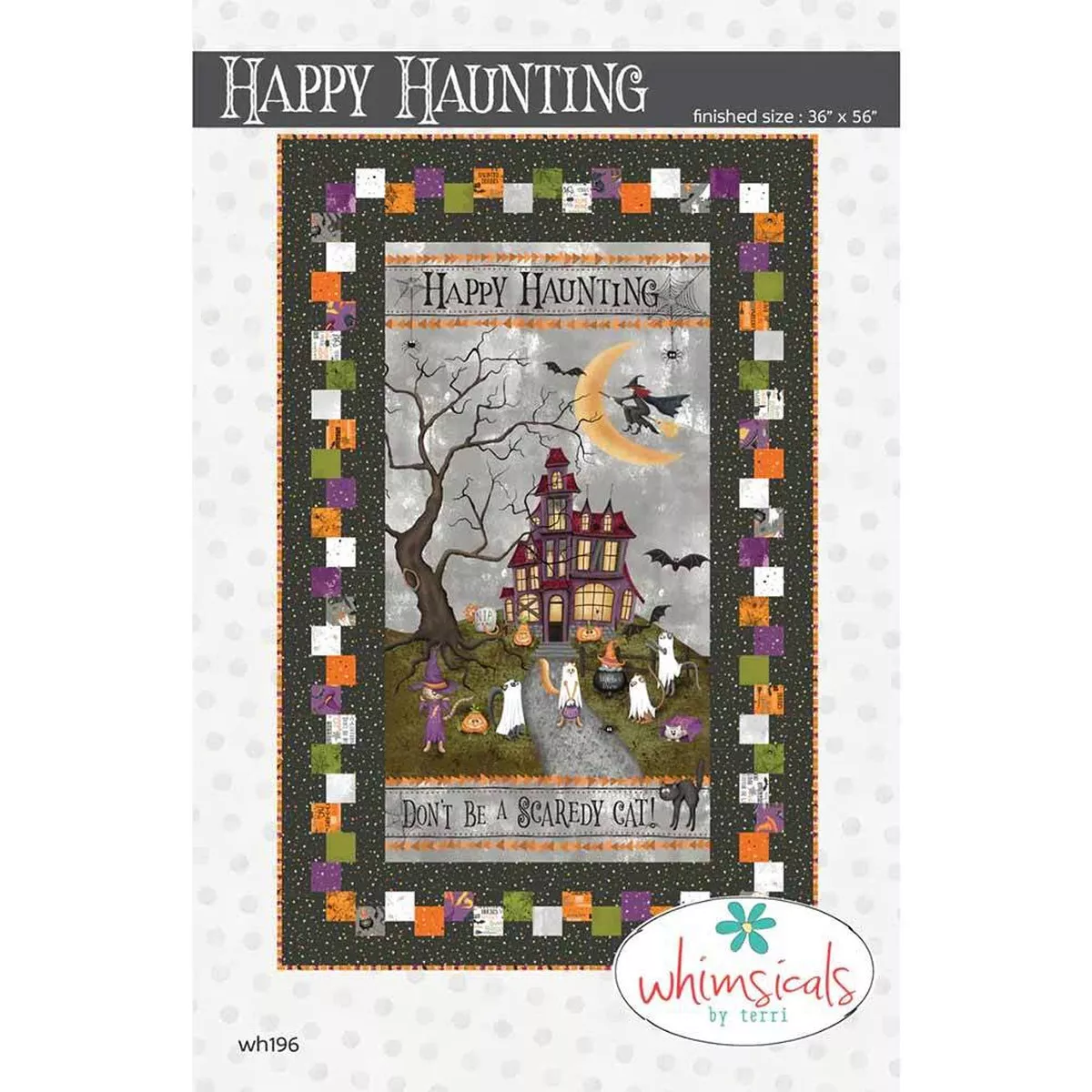 Happy Haunting Pattern By Whimsicals By Terri