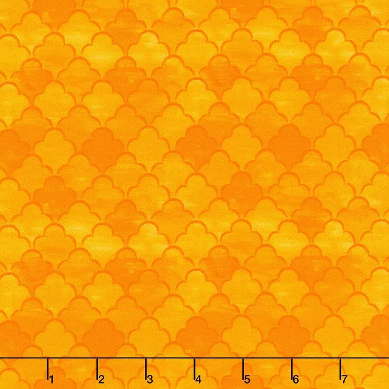 Harvest Delight – Scallops Gold Yardage