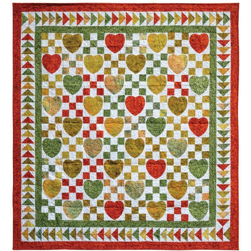 Hearts Afire Downloadable Pattern