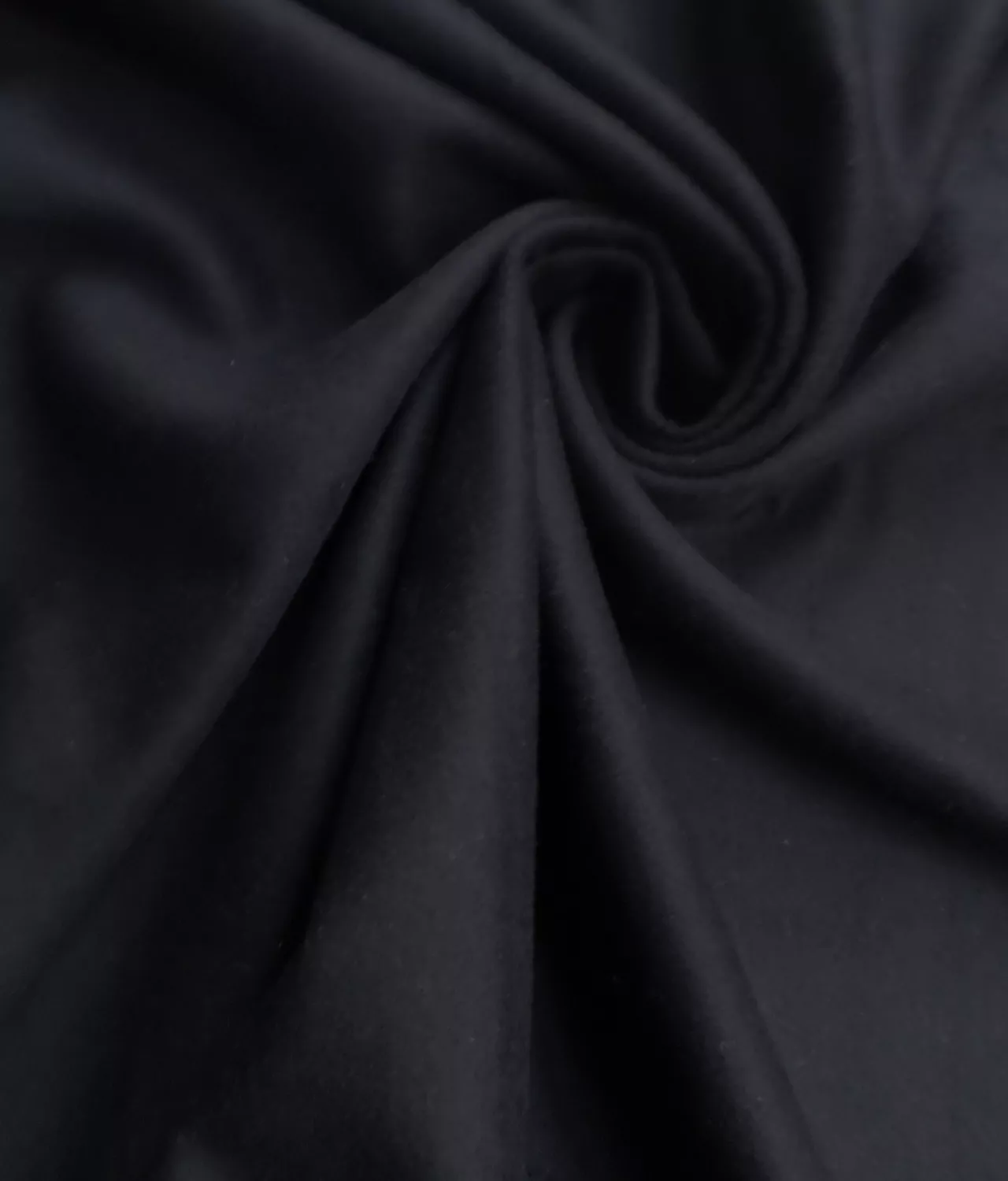 Heavyweight Wool Blend Coating - Black
