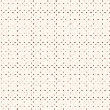 Heirloom Red Criss Cross Cream