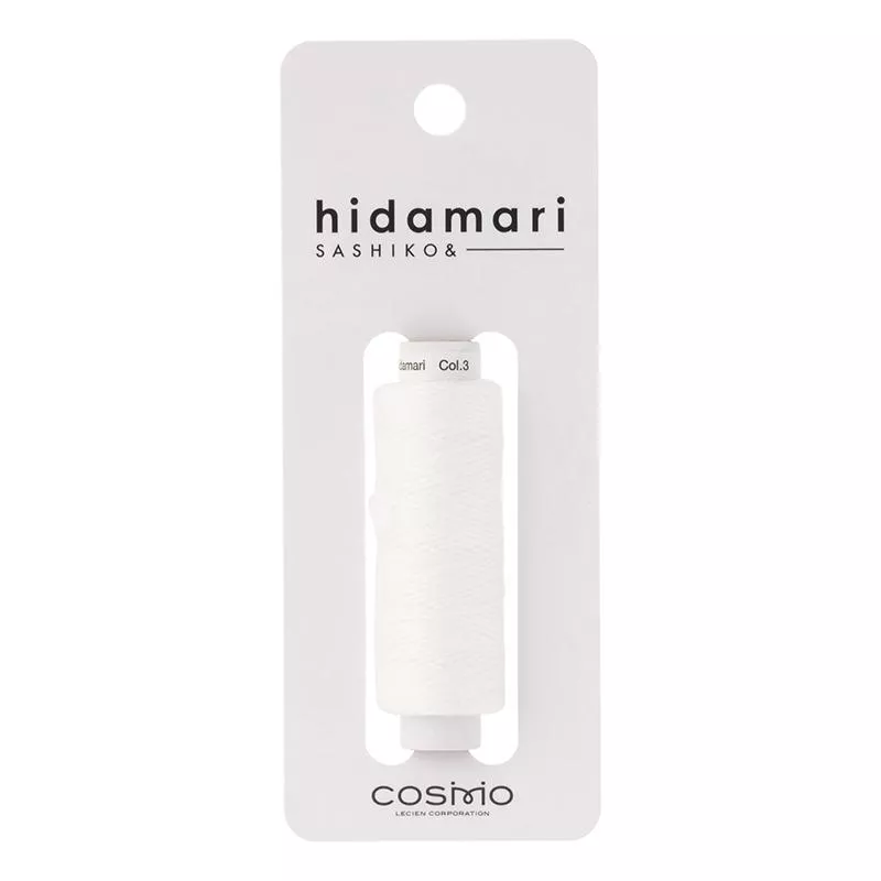 Hidamari Sashiko Thread White