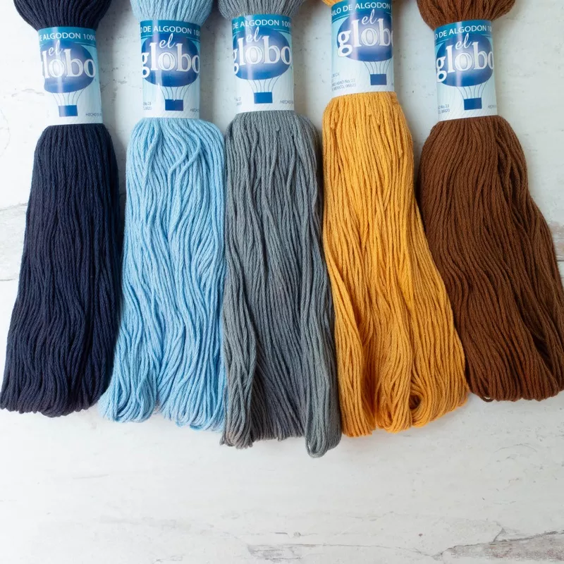 Hilo Vela El Globo Embroidery Thread Set – Acapulco