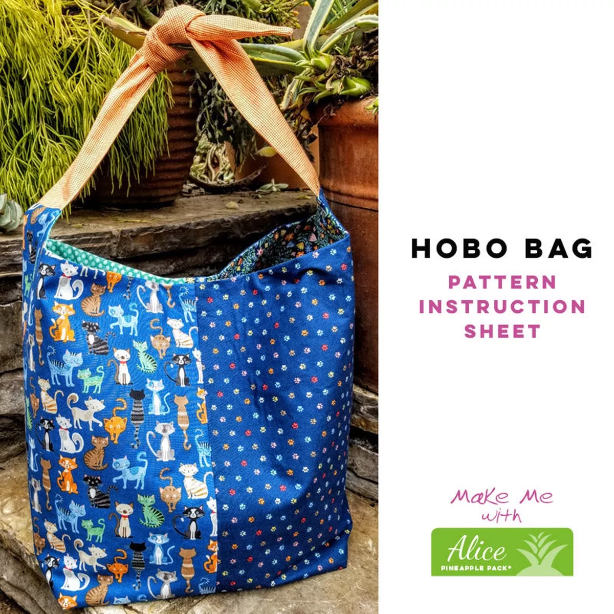 Hobo Bag – Alice Pineapple Pack Pattern