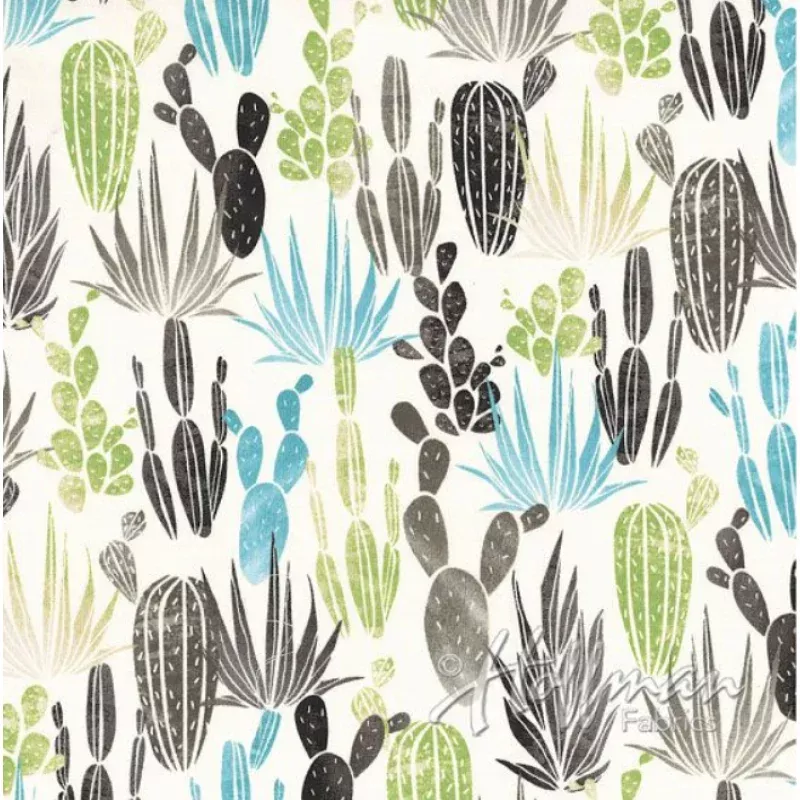 Hoffman – Desert Dawn – Cactus Earth – 1/2 YARD CUT