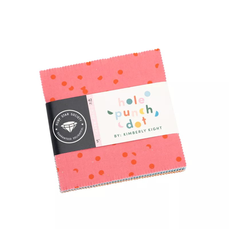 Hole Punch Dots Mini Charm Pack (Kimberly Kight) 42 pcs