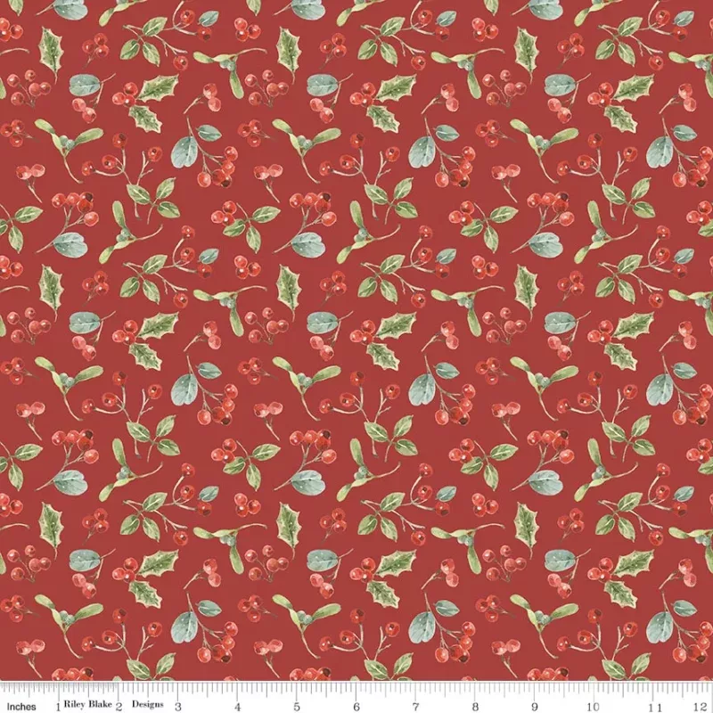 Holiday Spirit – Berries – Red