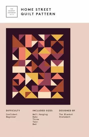 Home Street Quilt Pattern (Blanket Statement Quilt)