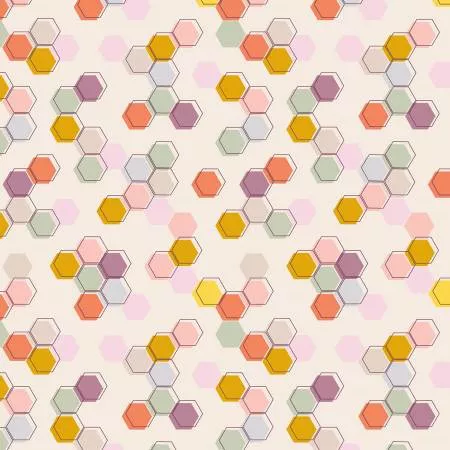 Honeycomb - Cream - Harmony - Melissa Lee