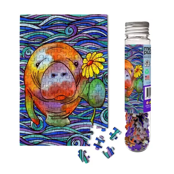 Hue Manatee Micro Puzzle