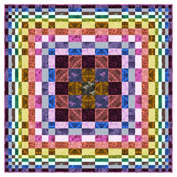 Indelible Ink Quilt Pattern - Anna Maria Patterns
