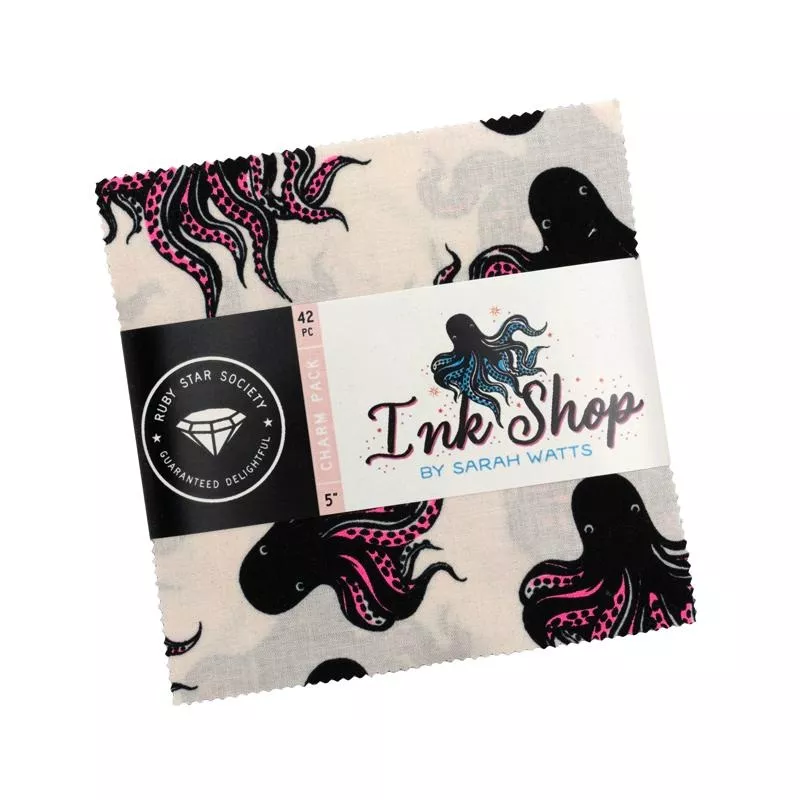 Ink Shop by Sarah Watts : Charm Pack
