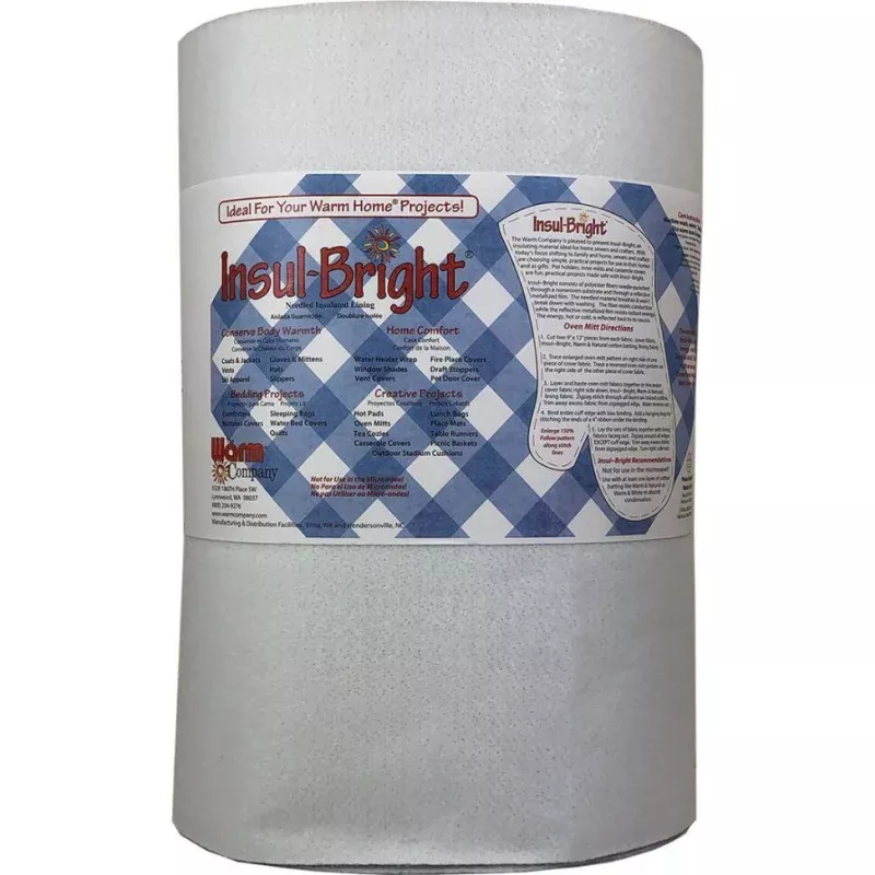 Insul-Bright Needled Polyester Insulated Material 22.5 Width.