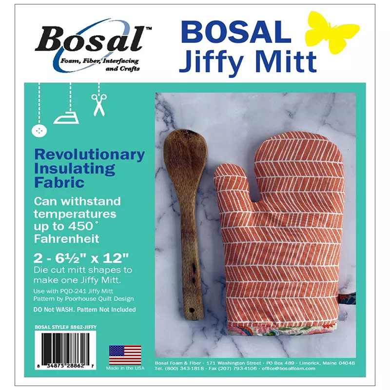 Insulating Fabric Jiffy Mitt (Bosal)