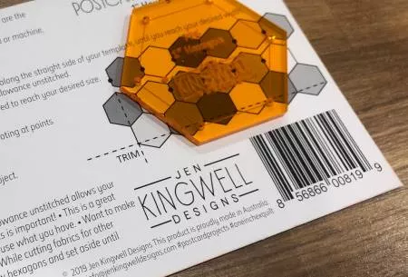 Jen Kingwell Postcard Project #6