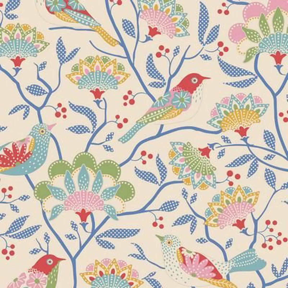 Jubilee-Bird Tree Creme