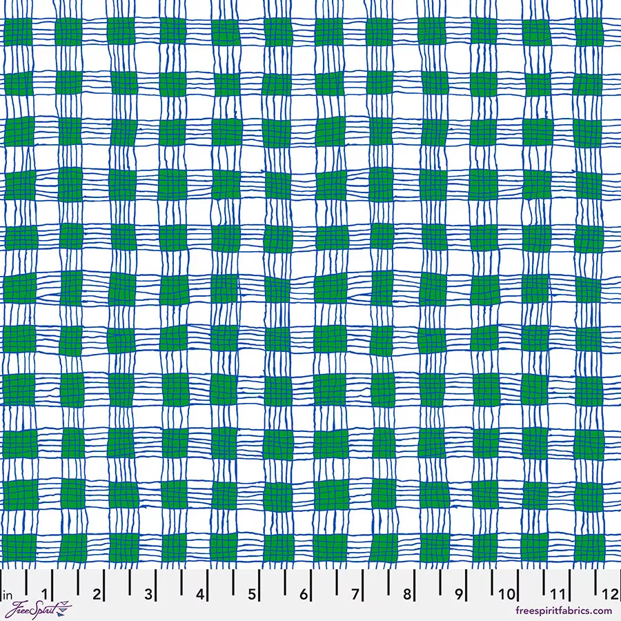 Kaffe Gingham - Green || August 2023